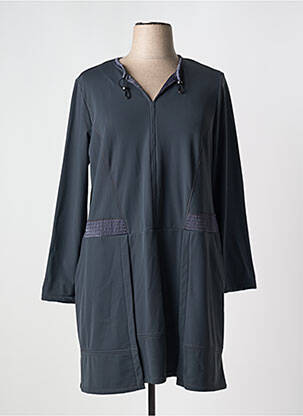 Rochie midi gri 3322 femeie