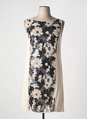 Rochie midi bej FUEGO WOMAN femeie