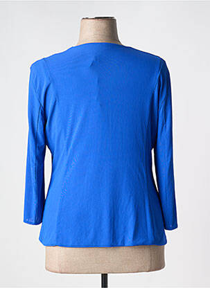 Jachete casual guler rotund albastru SALLY NEW YORK femeie