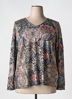 Pulover gri LEO & UGO femeie