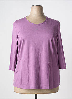 Tricou mâneci 3/4 mâneci 3/4 violet EUGEN KLEIN femeie