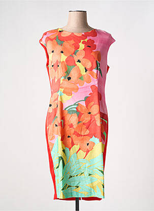 Rochie midi roșu SALLY NEW YORK femeie