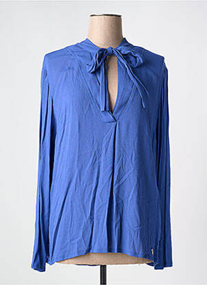 Bluză albastru TRUSSARDI JEANS femeie