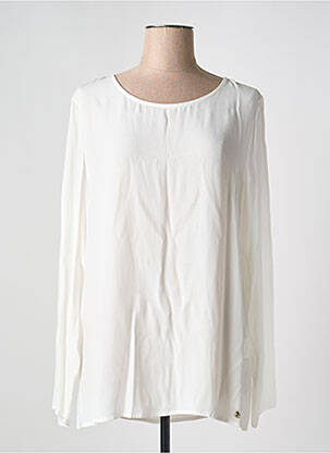 Bluză alb TRUSSARDI JEANS femeie