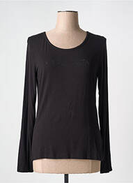 Tricou mâneci lungi mâneci lungi negru LOLA ESPELETA femme