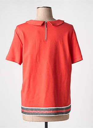 Tricou elasticitate mâneci scurte portocalie EUGEN KLEIN femeie