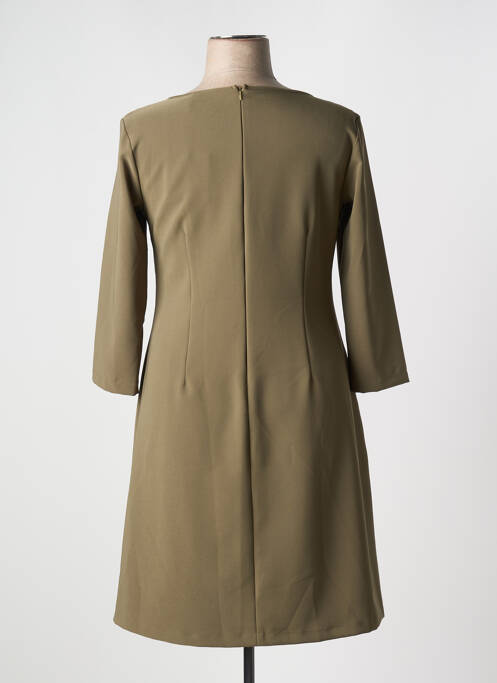 Rochie midi verde POUSSIERE D'ETOLE femeie