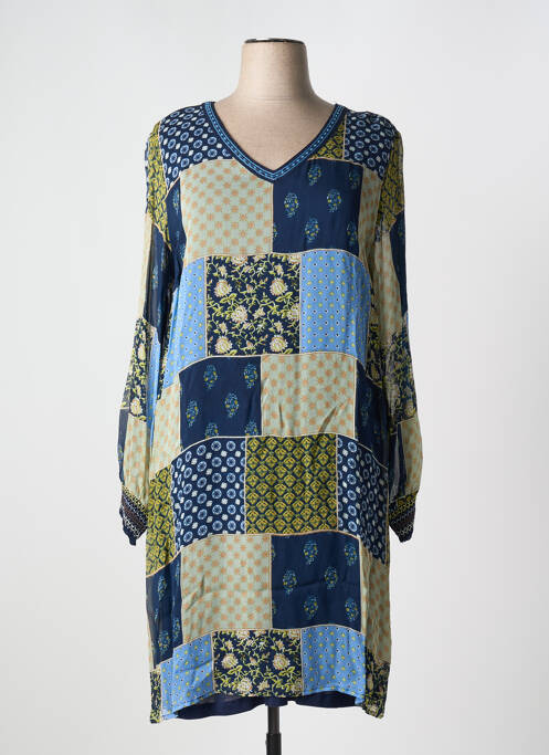 Rochie midi albastru CREAM femeie