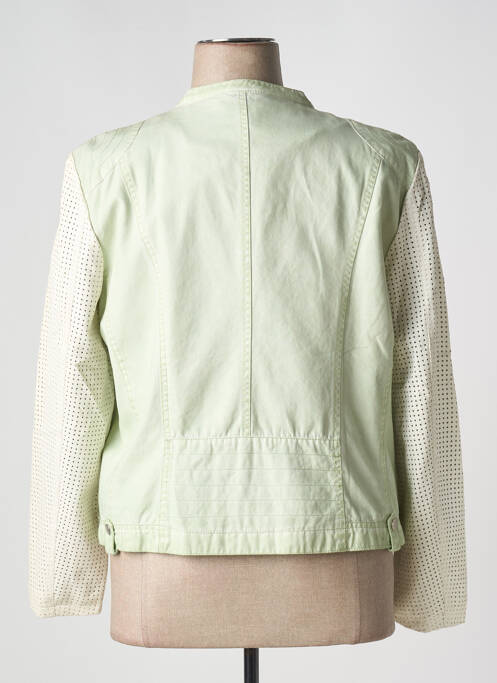 Geci din piele ecologică verde RINO & PELLE femeie