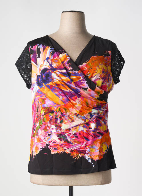 Top negru FUEN JEANS femeie