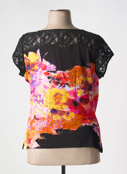 Top negru FUEN JEANS femeie