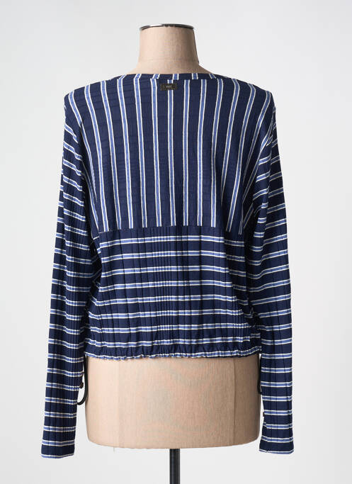 Jachete casual albastru 3322 femeie