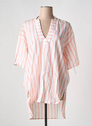 Tunică mâneci scurte roz TRUSSARDI JEANS femeie