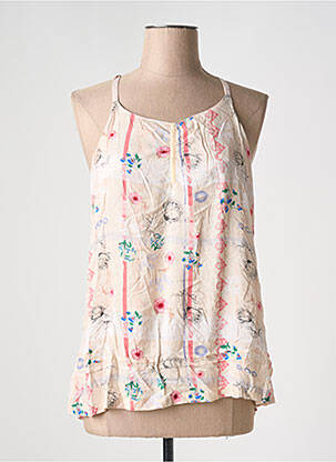 Top croială fluidă bretele subțiri roz LOLA ESPELETA femeie