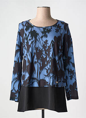 Tunică mâneci lungi albastru 3322 femeie