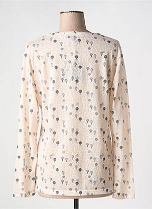 Tricou mâneci lungi mâneci lungi bej POUSSIERE D'ETOLE femeie