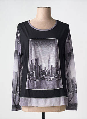 Tricou mâneci lungi mâneci lungi negru KATMAI femeie