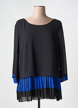 Tunică mâneci lungi albastru JAZZ femeie