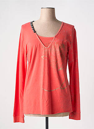 Tricou roșu SWEATERHOUSE femeie