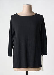 Pulover tunică mâneci 3/4 mâneci 3/4 negru LOLITAS & LOLOS femme