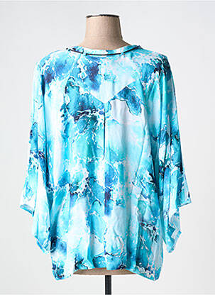 Tricou mâneci 3/4 mâneci 3/4 albastru EUGEN KLEIN femeie
