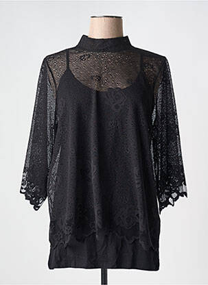 Top negru ICHI femeie