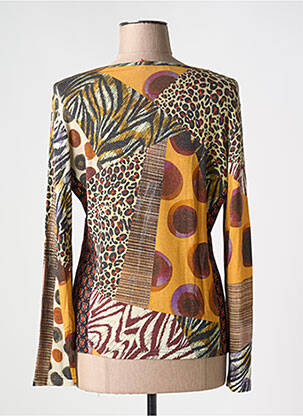 Tricou mâneci lungi mâneci lungi maro OLIVIER PHILIPS femeie