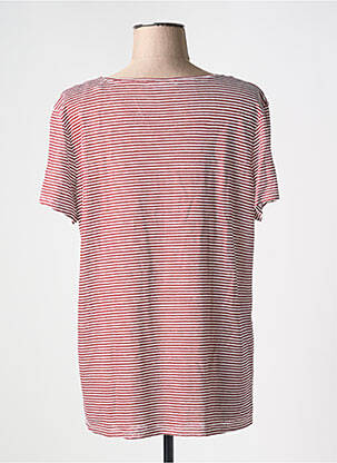 Tricou guler în v mâneci scurte roșu KATMAI femeie