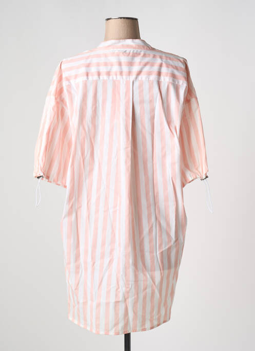 Tunică mâneci scurte roz TRUSSARDI JEANS femeie