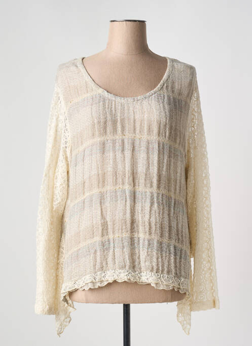 Top bej MARILU femeie