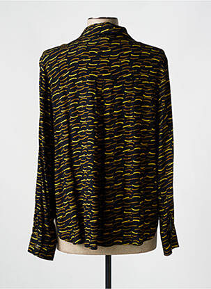 Top țesătură crep mâneci lungi negru LA FEE MARABOUTEE femeie