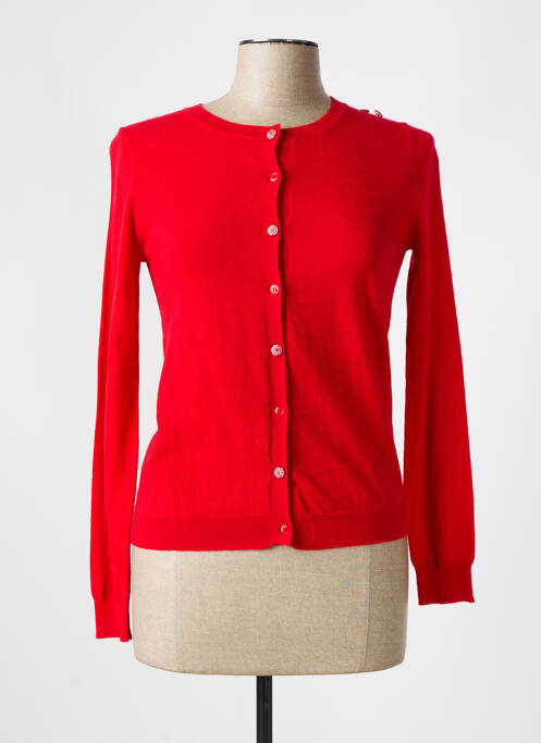 Vestă cu mâneci lungi roșu MAUD & SACHA femeie