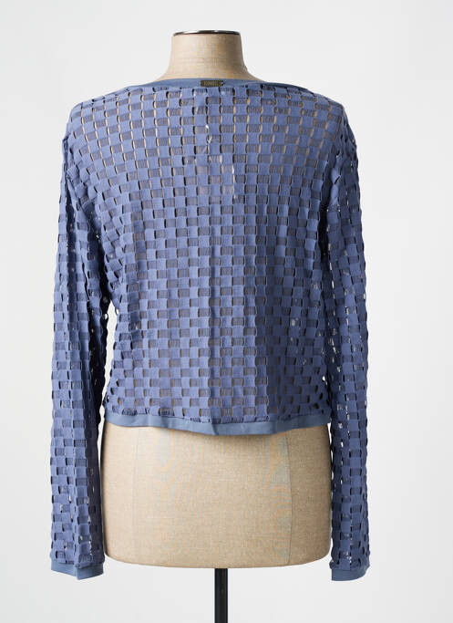 Vestă cu mâneci lungi gri 3322 femeie