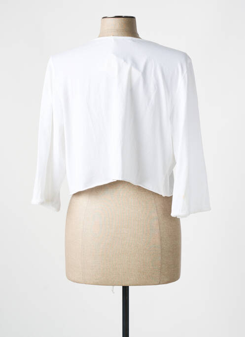 Cardigan petrecut alb MES SOEURS ET MOI femeie