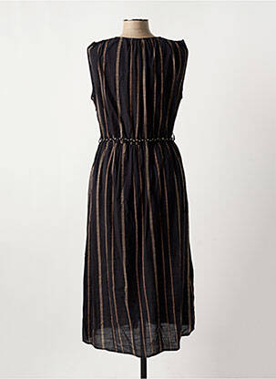 Rochie lungă fără mâneci fără mâneci negru MKT STUDIO femeie