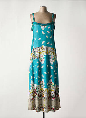 Rochie lungă albastru GARELLA femeie