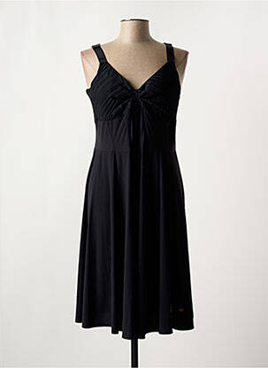 Rochie midi negru 3322 femeie