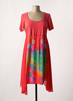 Rochie midi roșu EROKE femeie