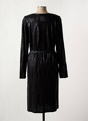 Rochie midi mâneci lungi mâneci lungi negru SOULMATE femeie