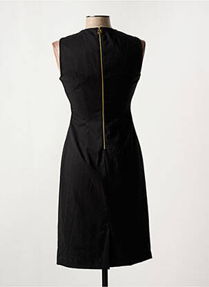 Rochie midi fără mâneci fără mâneci negru TRUSSARDI JEANS femeie