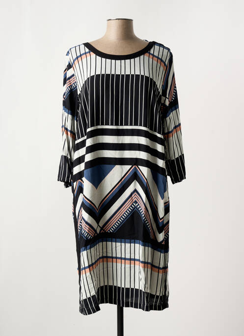 Rochie midi negru FRANSA femeie