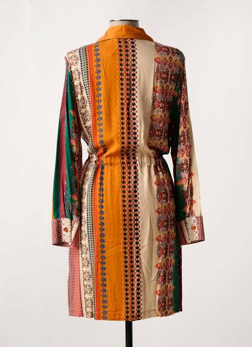 Rochie midi portocaliu LA FEE MARABOUTEE femeie