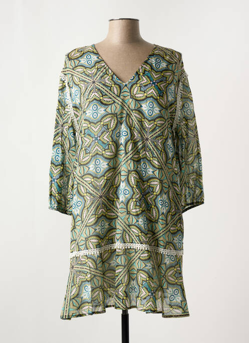 Rochie scurtă verde TRUSSARDI JEANS femeie