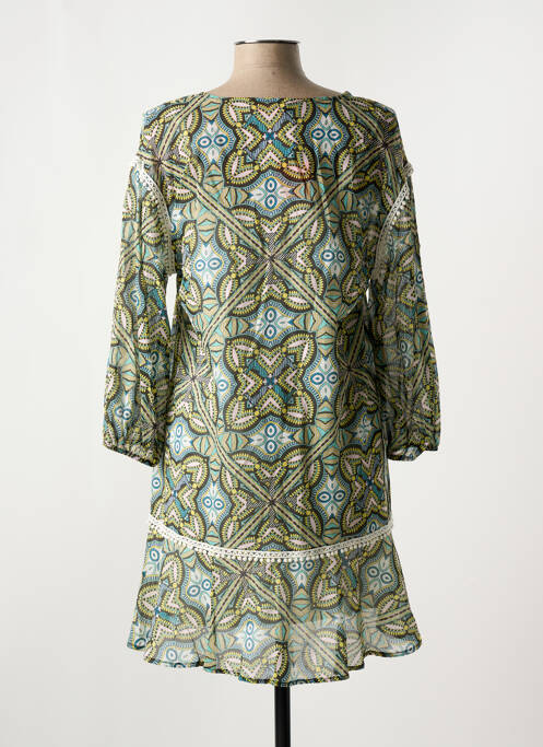 Rochie scurtă verde TRUSSARDI JEANS femeie