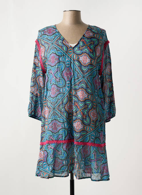 Rochie scurtă albastru TRUSSARDI JEANS femeie