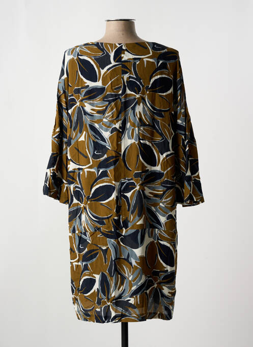 Rochie midi maro LA FEE MARABOUTEE femeie