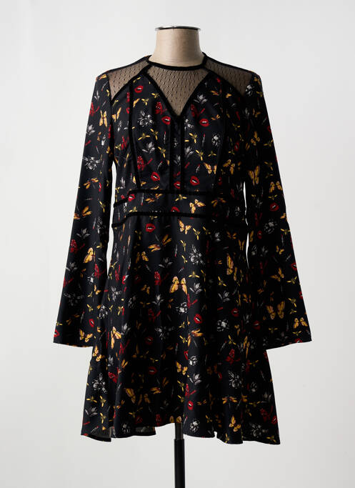 Rochie scurtă negru MORGAN femeie