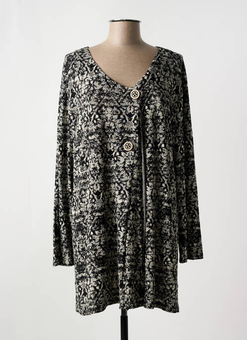 Vestă cu mâneci lungi negru G!OZE femeie