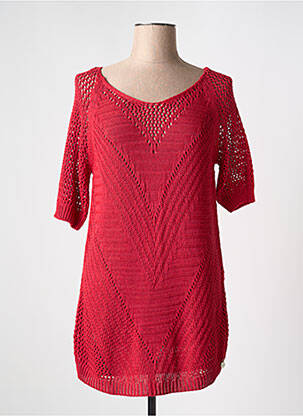 Pulover tunică roșu LOLITAS & LOLOS femeie