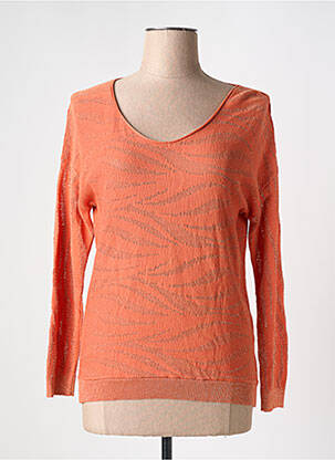 Pulover portocaliu EVA KAYAN femeie